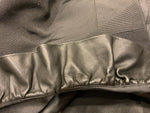 JASMINE DI MILO Black Fitted Leather Trim Top Size S small ladies