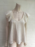 CHLOÉ Crocheted lace top Ladies