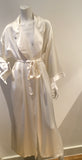 Marks & Spencer Collection Amazing Satin Long Robe Size UK 12 - 14 ladies