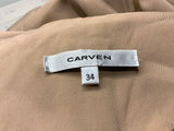 Carven beige double breasted trench coat in Natural Size F 34 UK 6 US 2 ladies