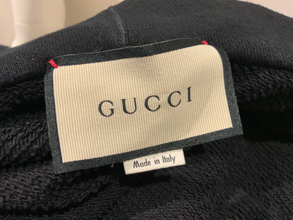 Unisex GUCCI LIMITED EDITIN Tiger Embroidered Patch Zip-up hoodie SIZE S Small ladies