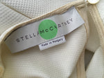 Stella McCartney Ivory Women's Natural Rose Embossed Boxy Top  Ladies