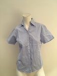 McKenzy Blue Stripe Shirt Size 42 UK 10 US 6 ladies