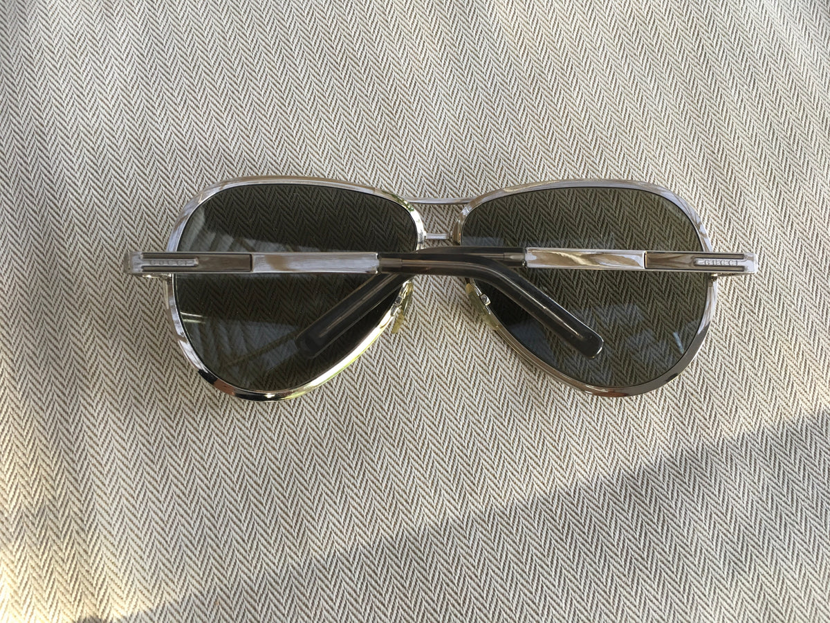 GUCCI GG 2785/S SILVER AVIATOR SUNGLASSES Men