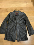 TORRAS Mens Brown Leather Jacket Coat Size 56 men