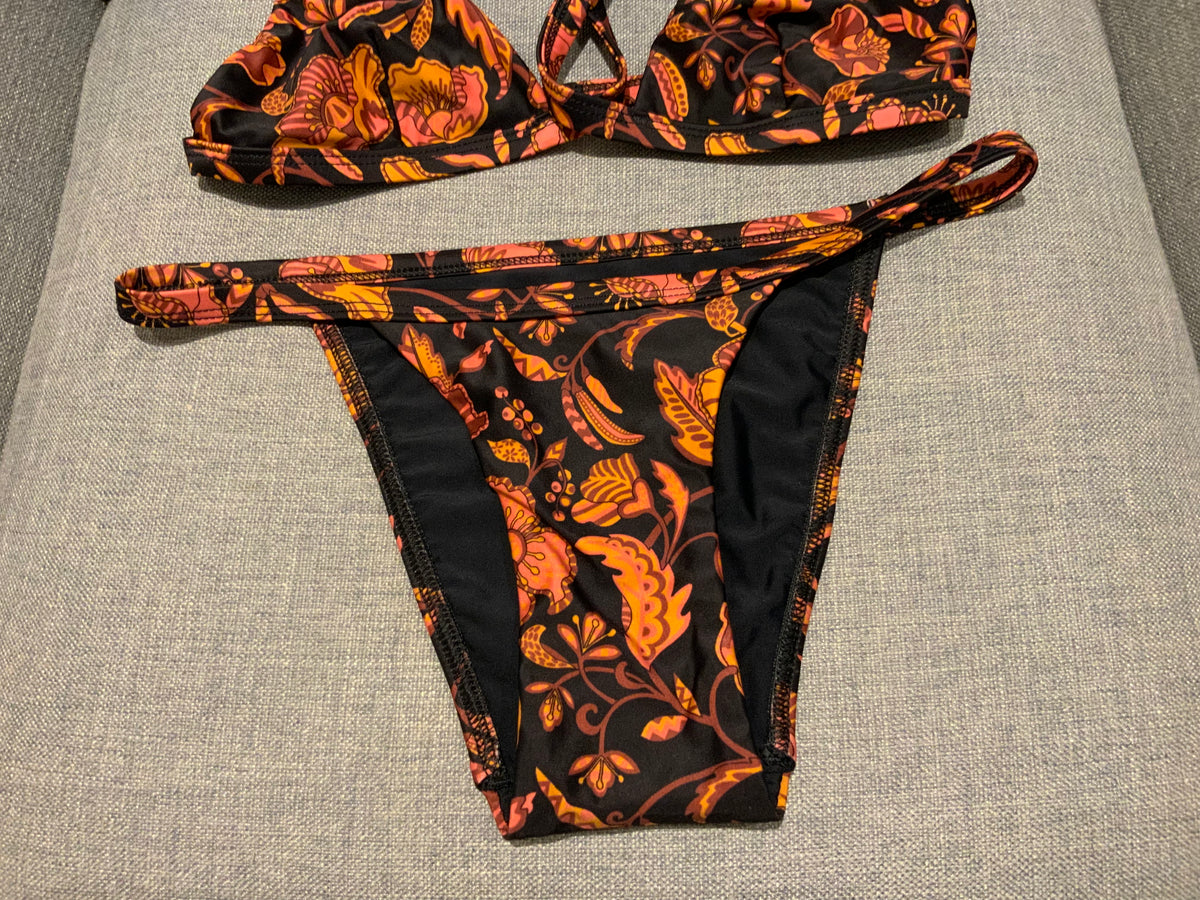 Matteau Hibiscus Matteau Floral bikini set size 1 US 2 EU 34 XS ladies