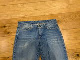 Levi's Demi Curve Jeans Blue Bootcut Vintage Look Size 28 x 32 ladies