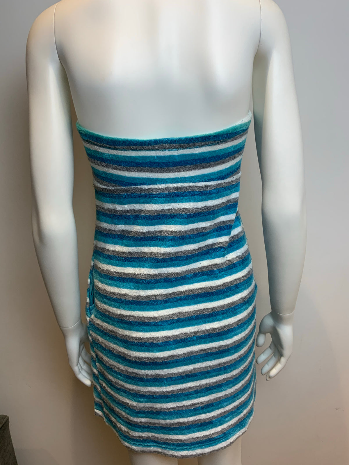 Ella Moss Stripped Mini Beach Cover Up Summer Dress Size XS ladies