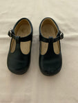 Natik Navy Blue Leather Shoes Size 24 Boys Children As worn by Prince George children