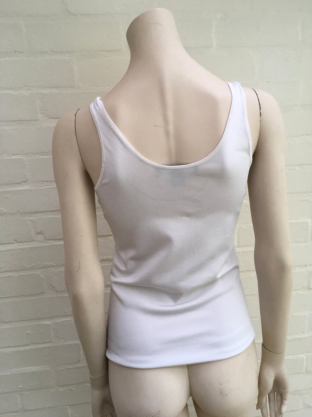 Ralph Lauren Black Label Tank Top White Size XS Ladies