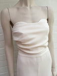 Reiss Womens Vianne bandeau crepe strapless jumpsuit Size UK 4 US 0 ladies