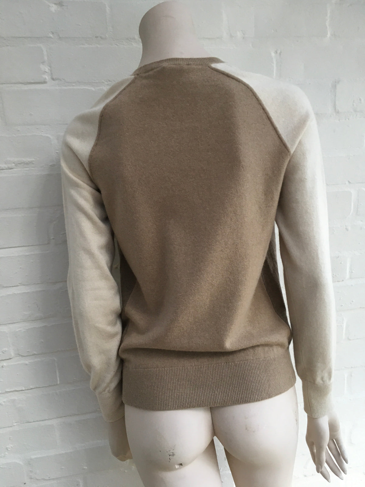 Loro Piana Ladies BABY CASHMERE Colorblock Jumper Sweater Pullover I 38 XS ladies