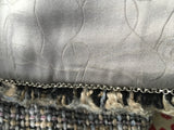 CHANEL : Tweed Collarless Jacket Blazer Wool Ladies