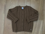 Petit Bateau Wool and cotton cable knit Cardigan Size 5 years 110 cm ladies