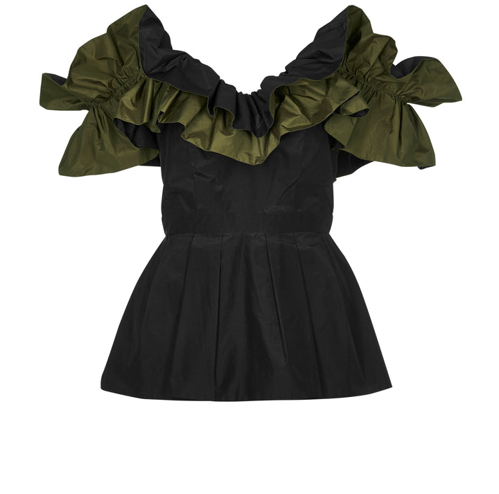 Alexander McQueen Ruffle Top Size I 38 ladies