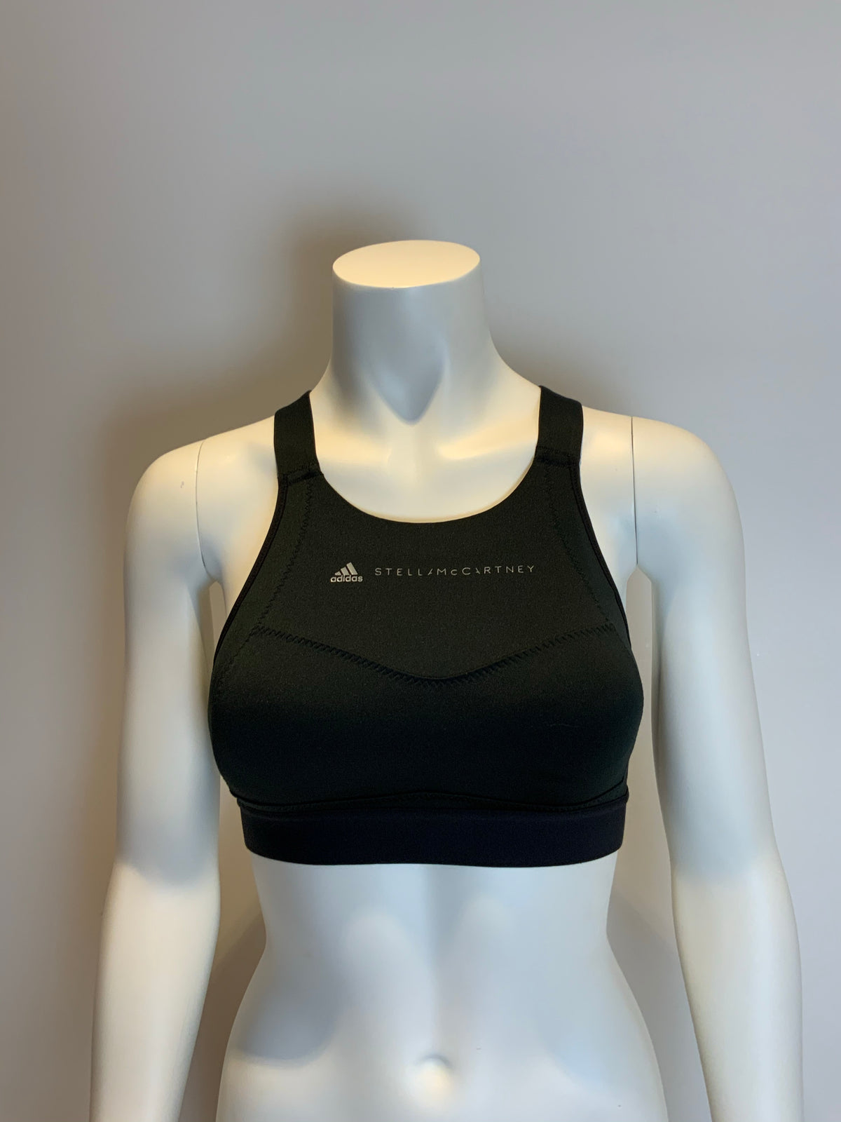 Stella McCartney Adidas Red Black logo Bra Top Size S small ladies