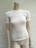 JoosTricot knit short-sleeve sweater top Size S Small ladies