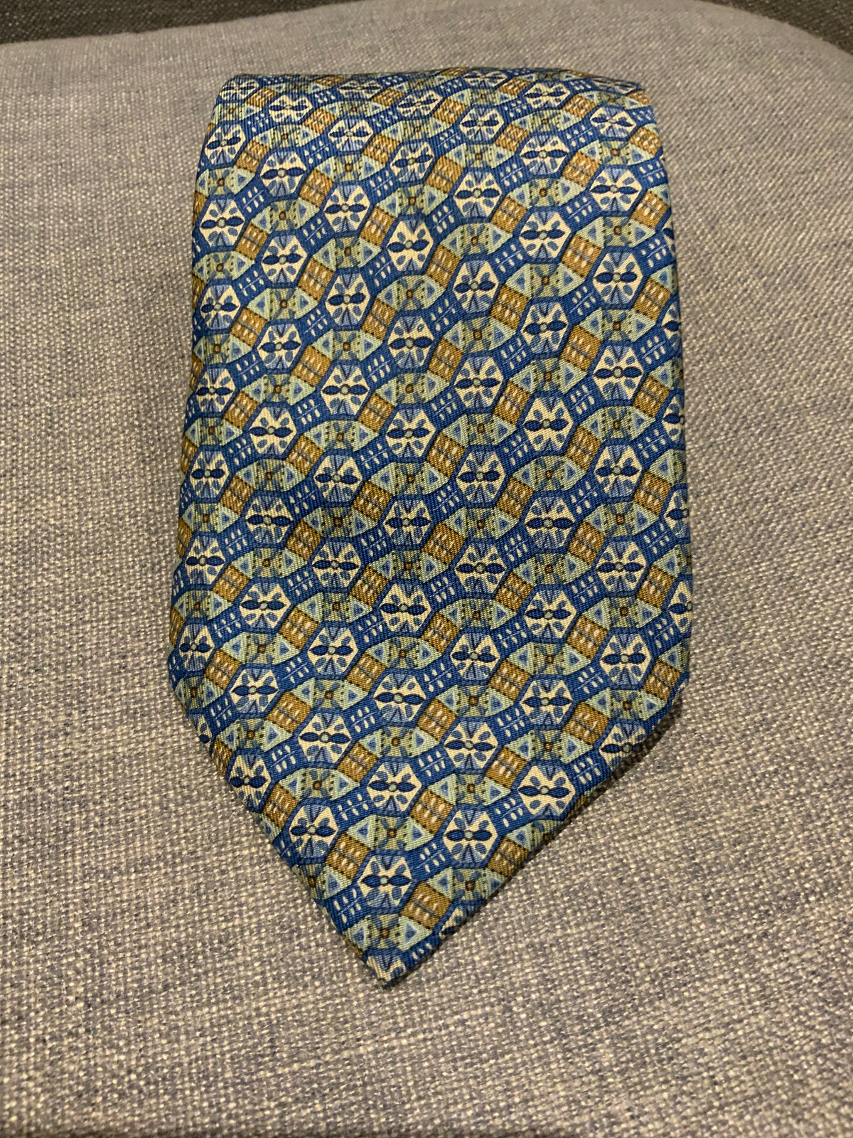 Hermès HERMES Paris Tie 7740 OA Accessories Men's Print Tie men