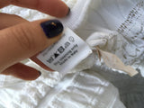 AZZEDINE ALAÏA ALAIA Passiflore Fit & Flare Pleated Lace Dress F 36 UK 8 US 4 Ladies