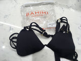 BAHIMI LONDON JAFAR TRIANGLE top bra swimsuit swimwear Size XS ladies
