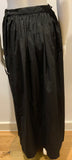 ICONIC ROSETTA GETTY 2021 Gathered cotton black maxi skirt Size XS ladies