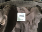 Moschino Cheap and Chic Brown Virgin Wool Blazer Size I 42 D 38 F 40 GB 10 US 8 ladies