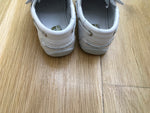 GARVALIN 50 aniversario Boys Shoe White Leather Size 22 Children