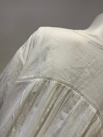 Zara xl voluminous embroidered white dress Size S small MOST WANTED la Afashionistastore Zara xl voluminous embroidered white dress Size S small MOST WANTED la Afashionistastore