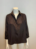 Jaleo MOST WANTED Brown Blouse Top Size L Large ladies