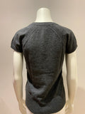 Pure Collection Anthracite pure cashmere sleeves v neck Size UK 10 US 4 ladies