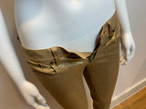 Ralph Lauren Black Label 400 Gold Skinny Pants Jeans Size 25 ladies