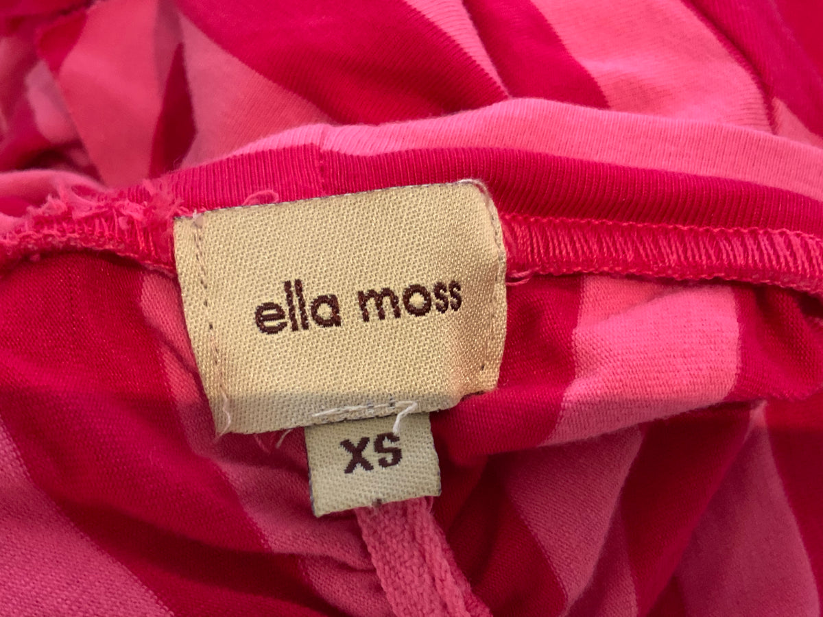 Ella Moss Stripped Prima Cotton Summer Midi Skirt Size XS ladies