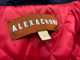 Alexa Chung Corduroy Varsity Bomber Jacket Size UK 10 US 6 ladies