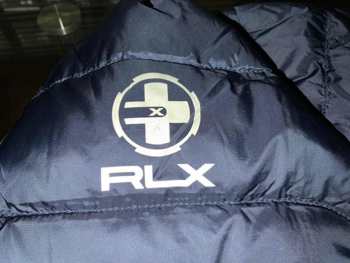 RALPH LAUREN RLX Puffer Down Filled Hooded Jacket Size M medium men