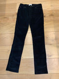 Hush Black Skinny Cord Corduroy Pants Trousers Size UK 12 ladies