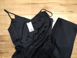 Iris & Ink Black jumpsuit Size UK 10 US 6 ladies
