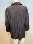 Jaleo MOST WANTED Brown Blouse Top Size L Large ladies