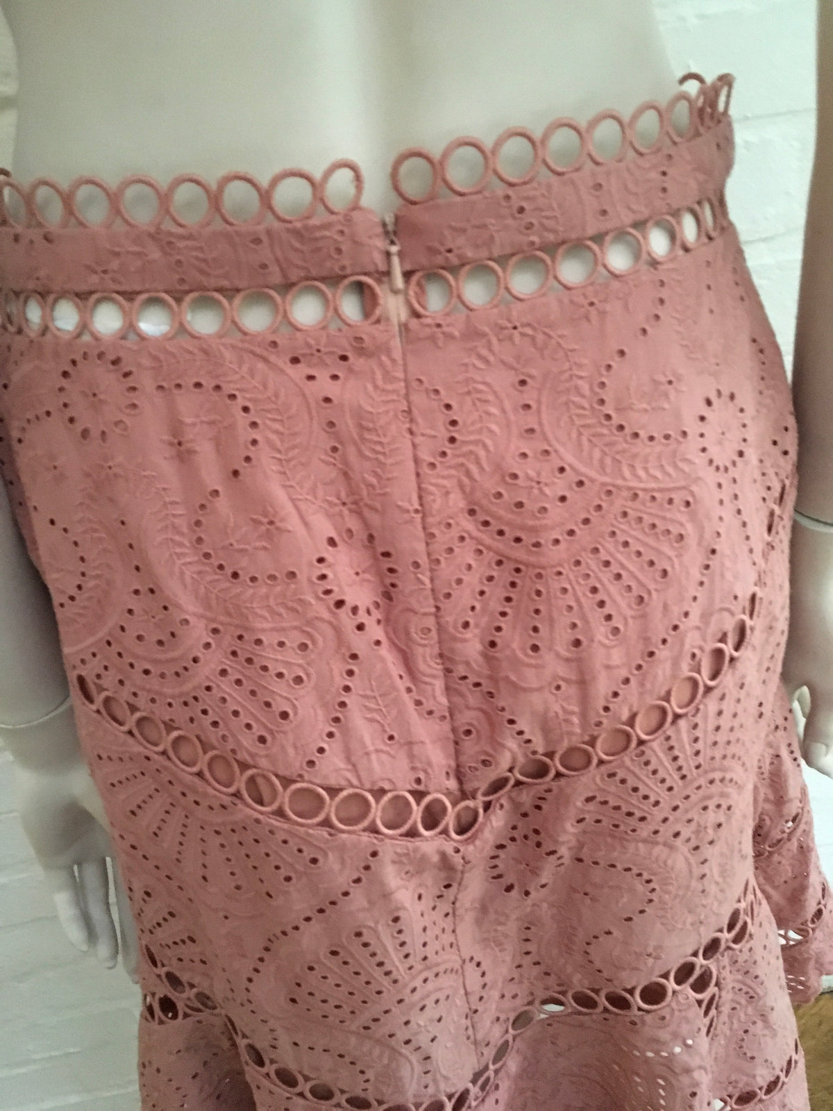 ZIMMERMANN Women's Jasper Fan SKIRT Size AU 2 US 8 UK 12 FR 40 L LARGE Ladies