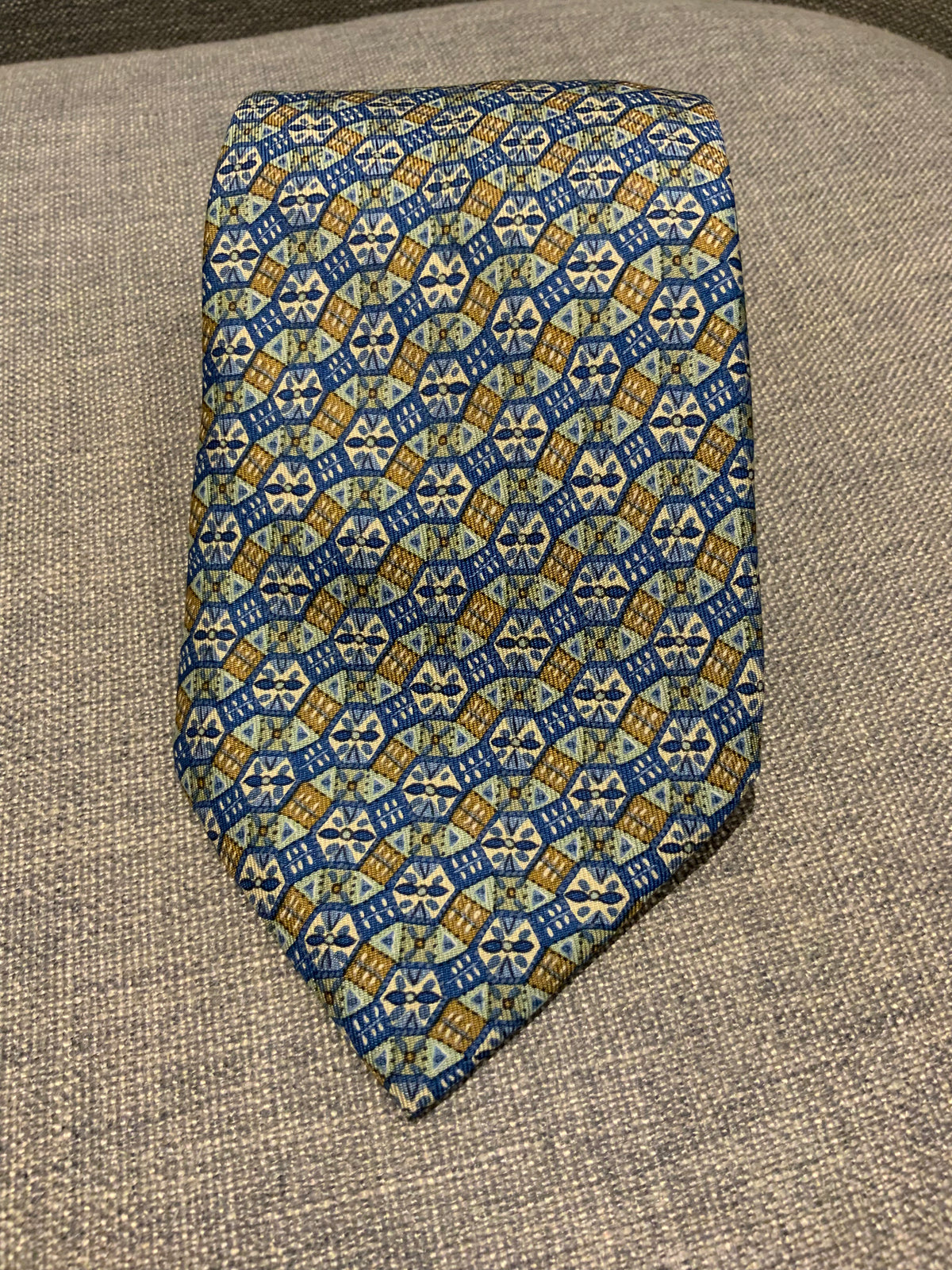 Hermès HERMES Paris Tie 7740 OA Accessories Men's Print Tie men