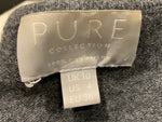 PURE COLLECTION Luxury Cashmere Knit Sweater Jumper UK 10 US 4 ladies