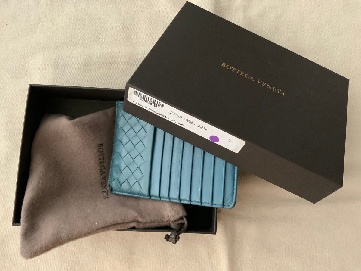 Bottega Veneta Intrecciato Card Holder ladies