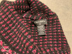 Chanel Cashmere Tweed CC Beanie Hat ladies