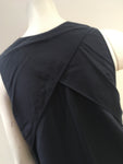 Alexander Wang - Tailored Silk Top In Navy Blue US 6 UK 10 ladies