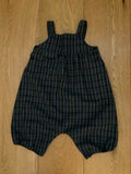 Marie Chantal BOYS' WOOL CHECKED OVERALLS TROUSERS PANTS 24 month children