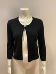 ALLUDE WOMENS CROPPED CASHMERE KNIT SWEATER JUMPER CARDIGAN SIZE M MEDIUM LADIES