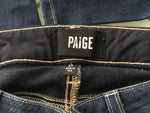 MOST WANTED PAIGE Jane Zip Crop Denim Pants Size 27 ladies