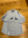 TURNBULL & ASSER Mens Blue Handmade in England Shirt Size 39 cm men