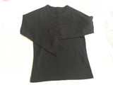 ODLO Crew Neck Warm Kids - Undershirt Black Sports Clothing Base Layers Shirts Children