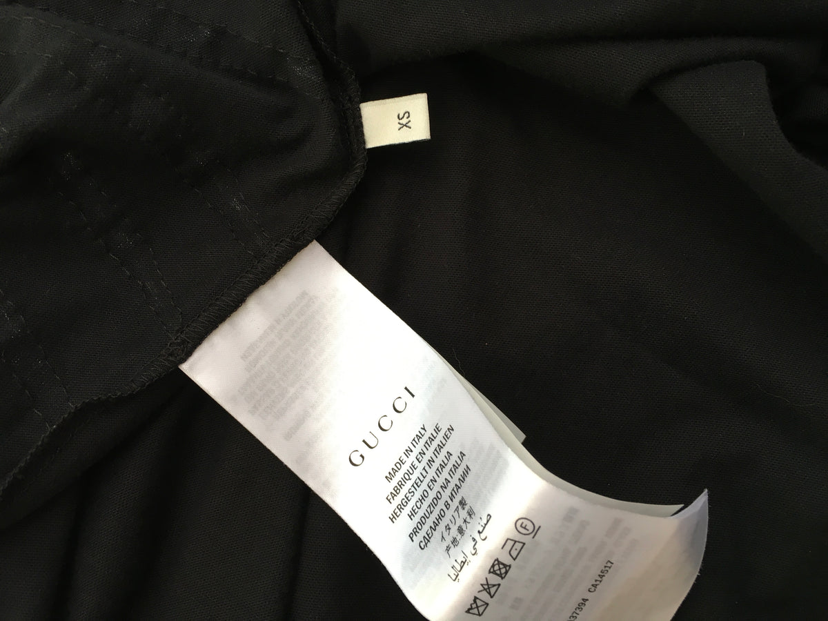 Gucci 2020 Oversized T-shirt with feline print Sequins Embellished Size XS ladies