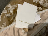 Razan Alazzouni Threads Embellishment Runaway Strapless Dress F 32 US 0 UK 4 ladies